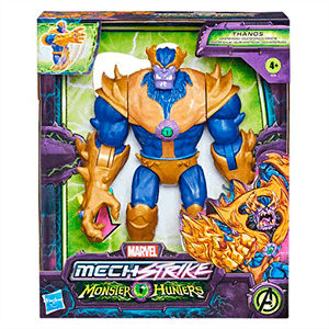 Figura Hasbro Marvel Mech Strike Monster Hunters: Thanos Golpe Monstruoso