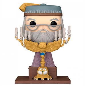Figura Pop Deluxe Harry Potter y el Prisionero de Azkaban: Dumbledore con Podium