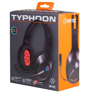 Auriculares FR-Tec Typhoon RGB PC - PS5 - PS4 - XBOX - NSW - Auriculares Gaming