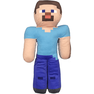 Peluche Minecraft 30cm: Steve
