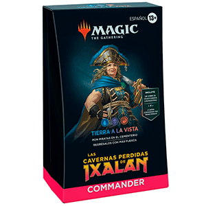 Mazo Commander Magic the Gathering: Las Cavernas Perdidas de Ixalán Español para Merchandising en GAME.es