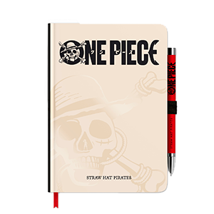 Cuaderno A5 Premium con Bolígrafo Proyector One Piece Netflix