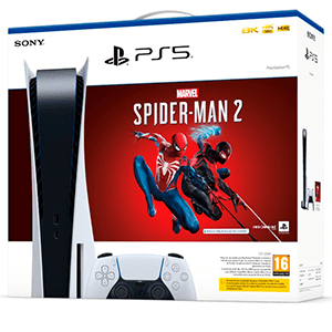 PlayStation 5 Standard Edition + Marvel´s Spider-Man 2 Voucher para Playstation 5 en GAME.es