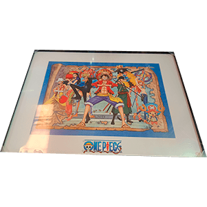 Print Enmarcado 30cmx40cm One Piece: Tripulación