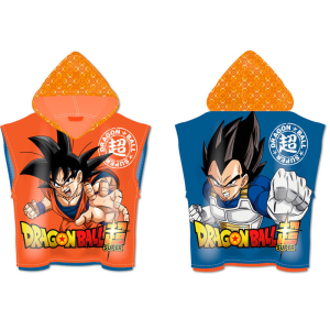 Poncho toalla Dragon Ball Super microfibra