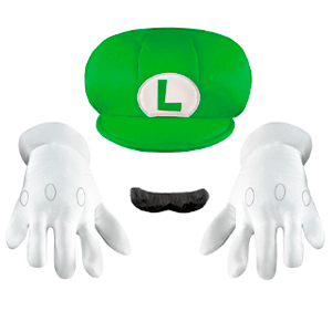 Set de Accesorios Super Mario: Luigi