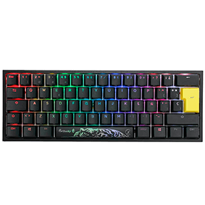 Ducky ONE 2 PRO Classic Mini 60% Kailh White RGB PBT Mecanico - Teclado Gaming