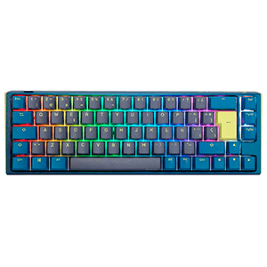 Ducky One 3 Daybreak SF 65% Hot-swappable MX-Blue RGB PBT Mecanico - Teclado Gaming