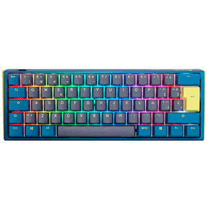 Ducky One 3 Daybreak Mini 60% Hot-swappable MX-Blue RGB PBT Mecanico - Teclado Gaming