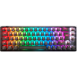 Ducky ONE 3 Aura Black SF 65% Hot-swappable MX-Red RGB PBT Mecanico - Teclado Gaming