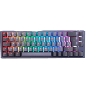 Ducky ONE 3 Cosmic SF 65% Hot-swappable MX-Clear RGB PBT Mecanico - Teclado Gaming