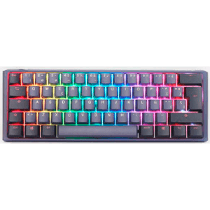 Ducky ONE 3 Cosmic Mini 60% Hot-swappable MX-Silent Red RGB PBT Mecanico - Teclado Gaming