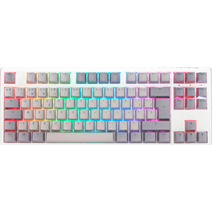 Ducky ONE 3 Mist TKL Hot-swappable MX-Speed Silver RGB PBT Mecanico - Teclado Gaming