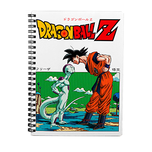 Libreta 3D Dragon Ball Z: Freezer vs Goku