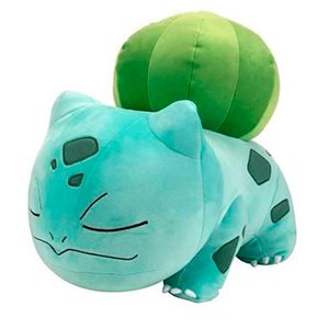 Peluche Pokemon: Bulbasaur Dormido 18"
