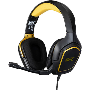 Auriculares Ares Negro y Dorado Licencia UFC