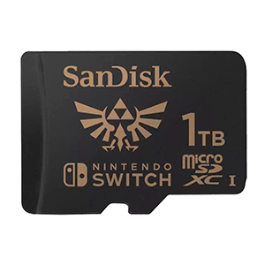 Memoria Sandisk 1TB microSDXC Zelda -Licencia oficial- en GAME.es