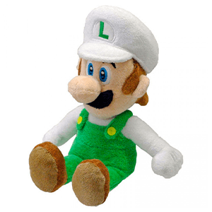 Peluche Super Mario: Luigi Fire 23cm