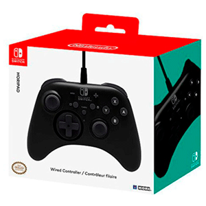 Controller con Cable Horipad Turbo -Licencia oficial-. Nintendo 