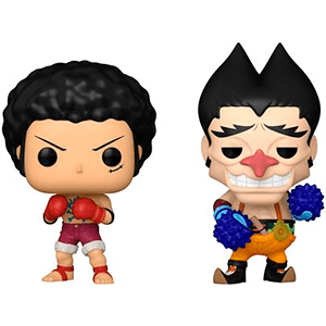 Pack de 2 Figuras One Pice: Luffy y Foxy