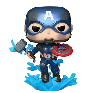 Figura Pop Marvel Endgame: Capitán con Martillo Ed. Especial
