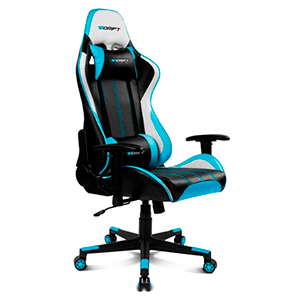 Drift DR175 Negro Azul Blanco - Silla Gaming