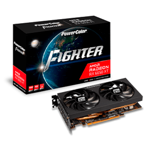 Powercolor Radeon RX 6650XT 8GB GDDR6 - Tarjeta Grafica Gaming