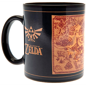 Taza Termosensible The Legend of Zelda Mapa para Merchandising en GAME.es