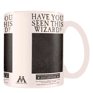 Taza Termosensible Harry Potter: Wanted Sirius Black