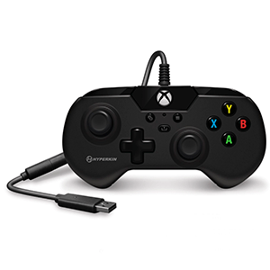 Controller con Cable Hyperkin X91 Negro -Licencia oficial-