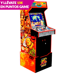 Arcade1Up Turbo Street Fighter 14-in-1 Legacy Wi-fi Arcade Machine para Retro en GAME.es