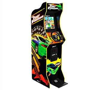 Arcade1Up The Fast & The Furious Deluxe Racing Arcade Game