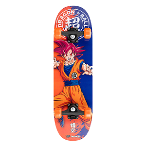 Tabla de Skate Dragon Ball: Goku 31" Aluminium Trucks para Merchandising en GAME.es