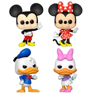 Pack de 4 Figuras Pop Disney: Classics D100