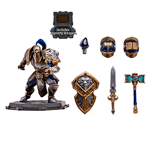 Figura McFarlane World of Warcraft: Humano 15cm para Merchandising en GAME.es