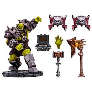 Figura McFarlane World of Warcraft: Orco Raro 15cm para Merchandising en GAME.es