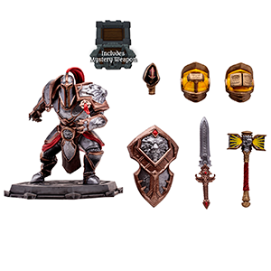 Figura McFarlane World of Warcraft: Humano Raro 15cm para Merchandising en GAME.es