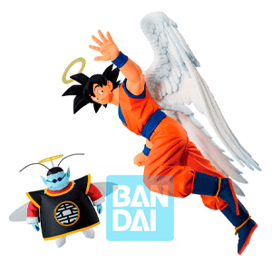 Figura Ichibanso Dragon Ball Dueling to the Future: Son Goku y Kaio para Merchandising en GAME.es