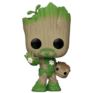Figura Pop Marvel We Are Groot: Iron Man
