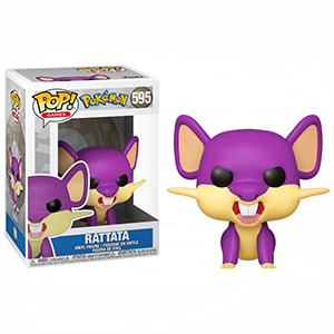 Figura POP Pokemon Rattata (REACONDICIONADO)