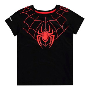 Camiseta Spider-Man Miles Morales Talla 98-104cms
