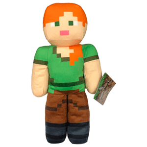 Peluche Minecraft 30cm: Alex