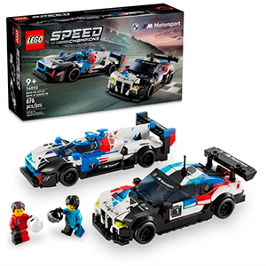 LEGO Speed Champions: BMW M4 GT3 y BMW M Hybrid V8 76922
