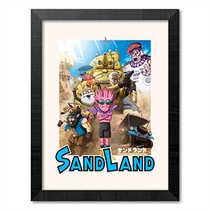 Print Enmarcado Sand Land 30x40cm