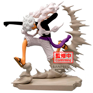 Figura Banpresto Senkozekkei One Piece: Monkey D. Luffy Gear 5