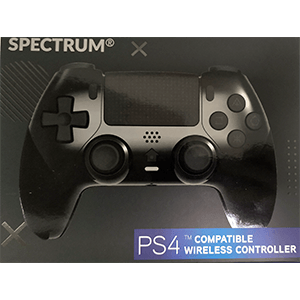 Controller Bluetooth Spectrum Negro para Playstation 4 en GAME.es