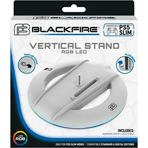 Soporte vertical Blackfire con Luz RGB para PS5 Slim