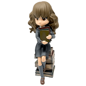 Figura Harry Potter: Hermione con Pila de Libros