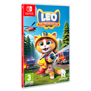 Leo the Firefighter Cat