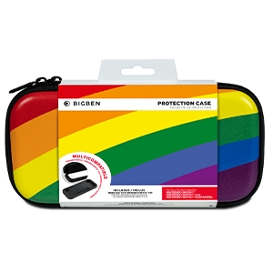 Funda Rigida Bigben para Nintendo Switch Diseño Rainbow